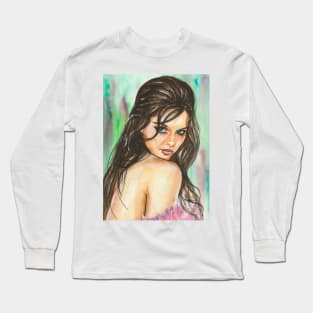 Claudia Cardinale Long Sleeve T-Shirt